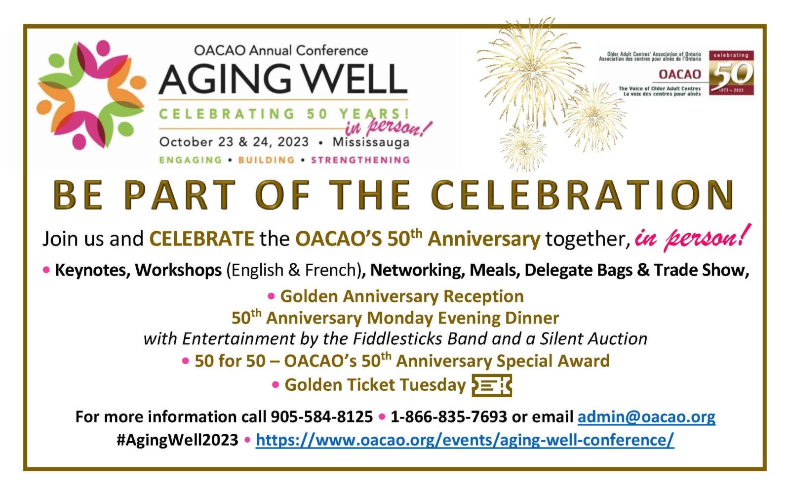 Aging Well Conference OACAO
